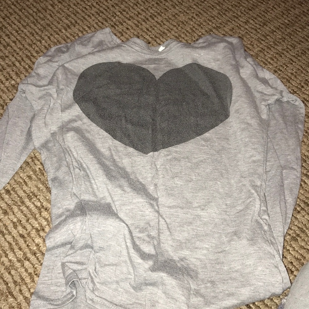 woman’s heart shirt